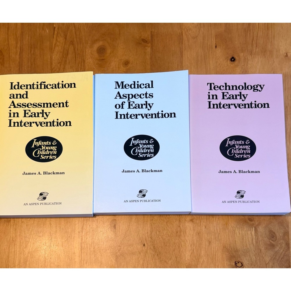 Infants & Young Children Series 3 Book Set James Blackman Early Intervention